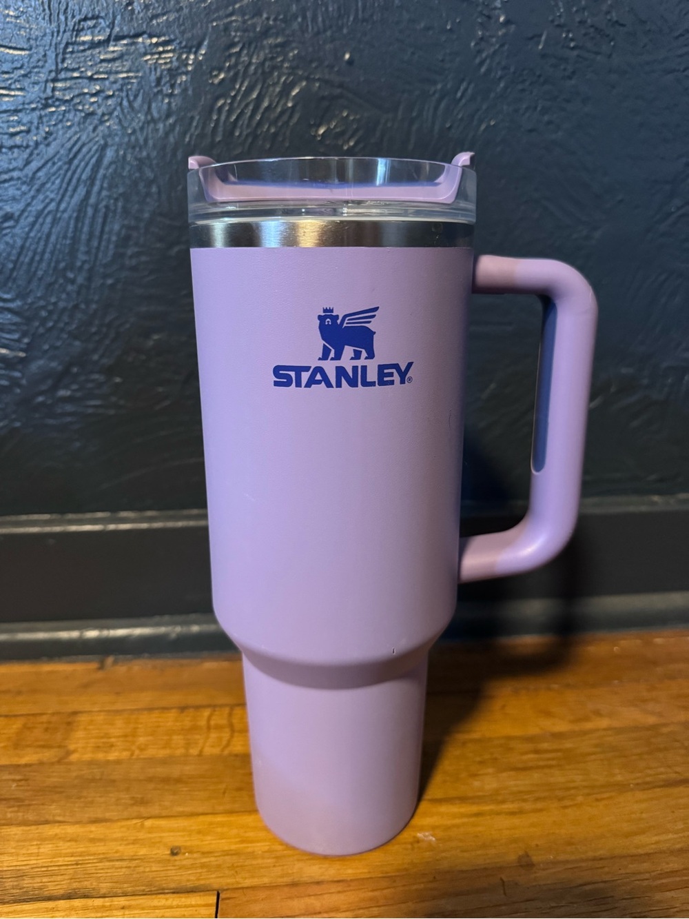 Stanley Purple Travel Tumbler with Handle